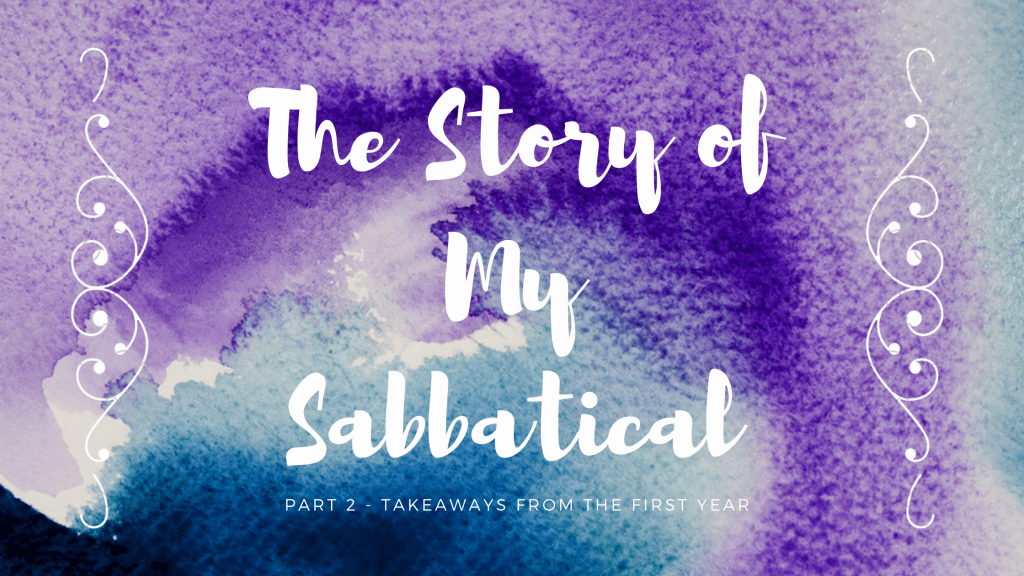 story, sabbatical, canva