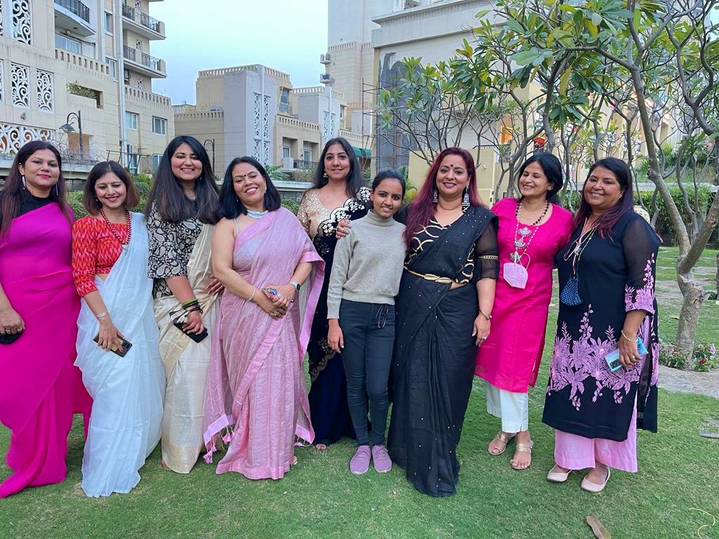Celebrating Sisterhood - A Sari Photo-Shoot Story