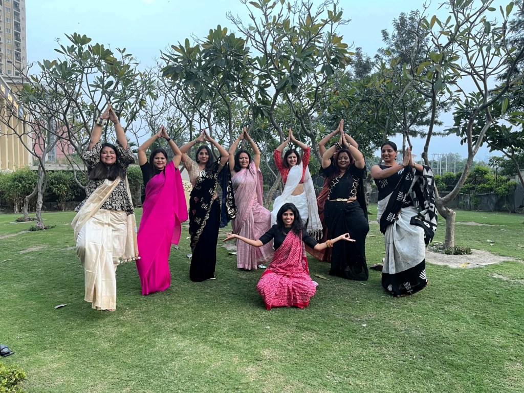 Celebrating Sisterhood - A Sari Photo Shoot Story